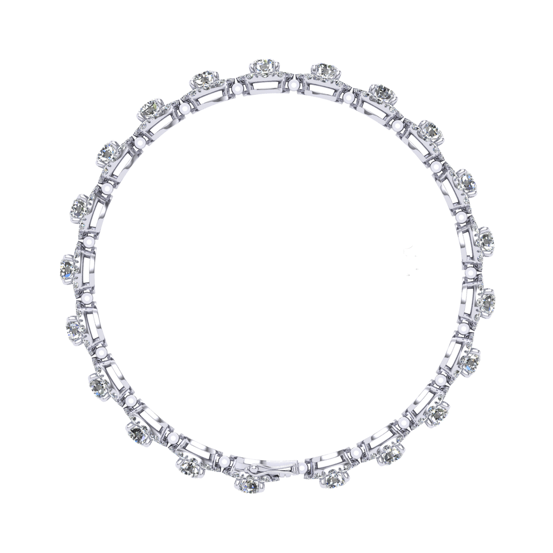 Vỏ Lắc Tay Kim Cương  L10258