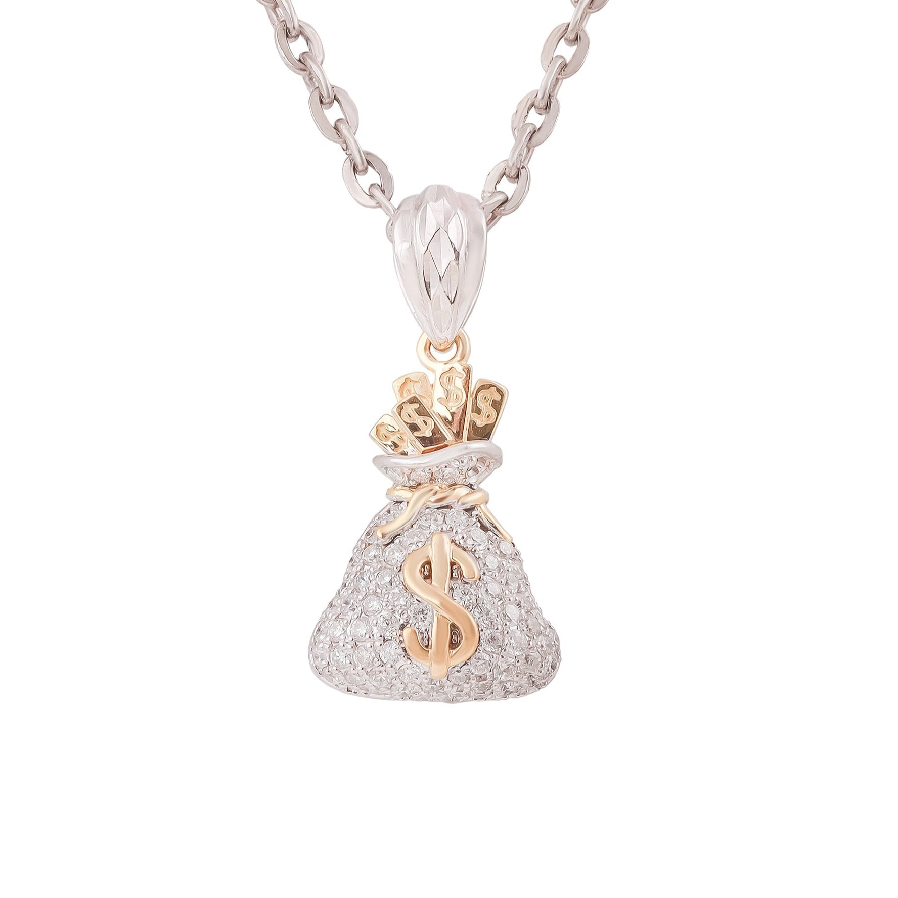 Mặt Dây Chuyền Kim Cương P11042 - Hung Phat USA VN