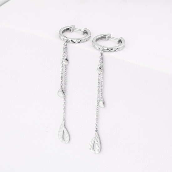 Bông Tai Vàng 18K E10896 - Hung Phat USA VN