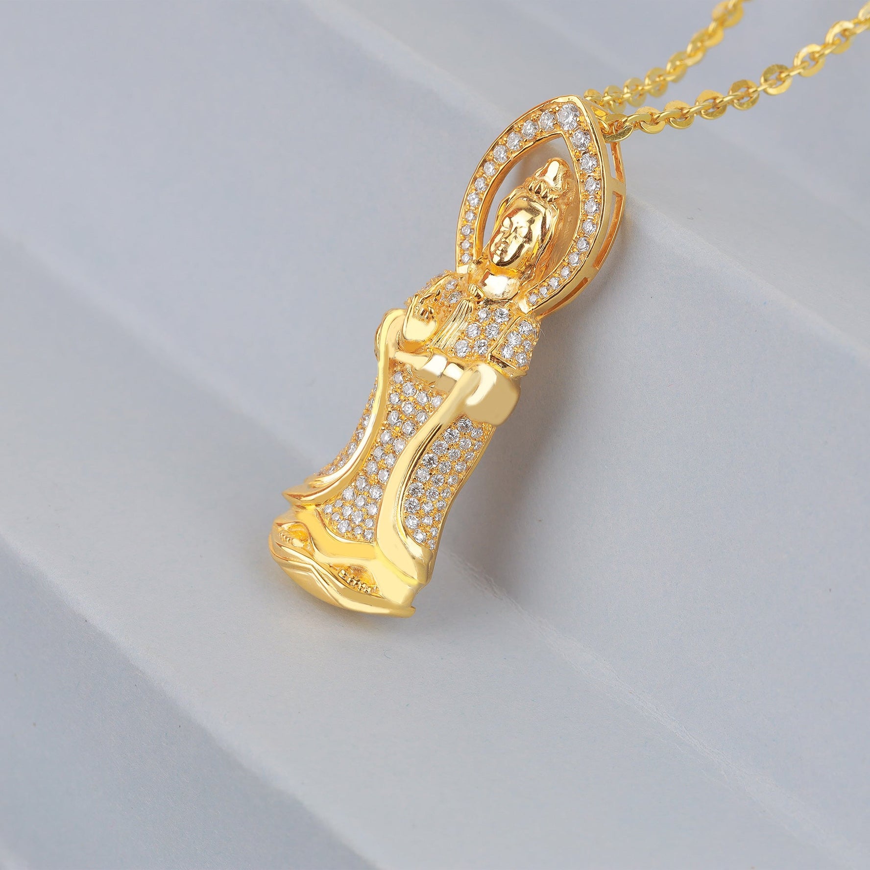 Mặt Dây Chuyền Kim Cương P10833 - Hung Phat USA VN