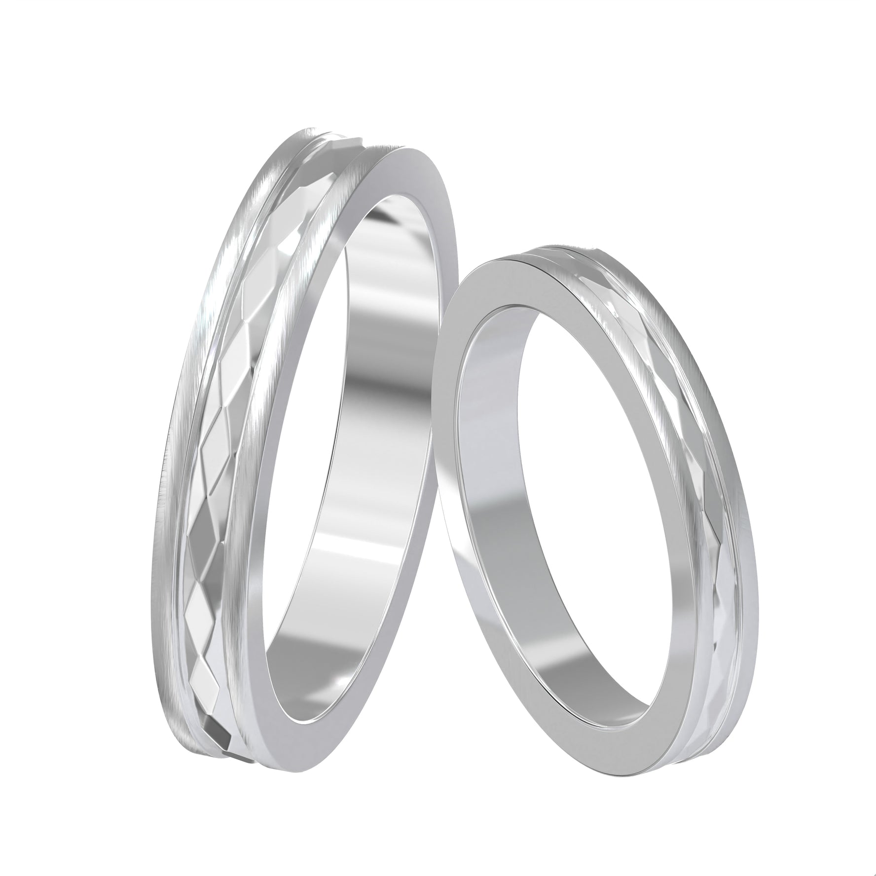 Nhẫn Cưới Vàng 18K D10702