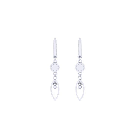 Bông Tai Vàng 18K E10430 - Hung Phat USA VN