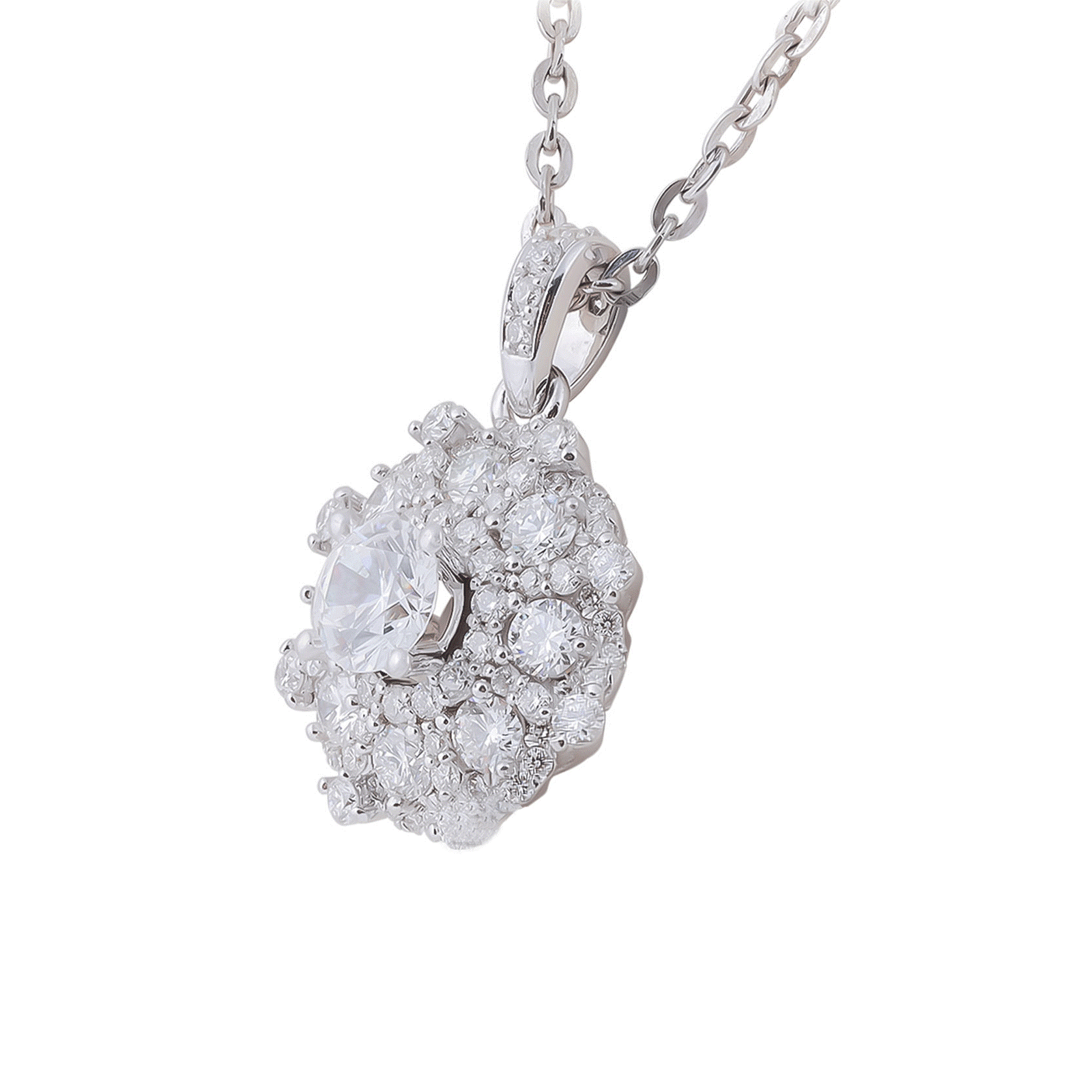 Vỏ Mặt Dây Chuyền Kim Cương P10915 - Hung Phat USA VN