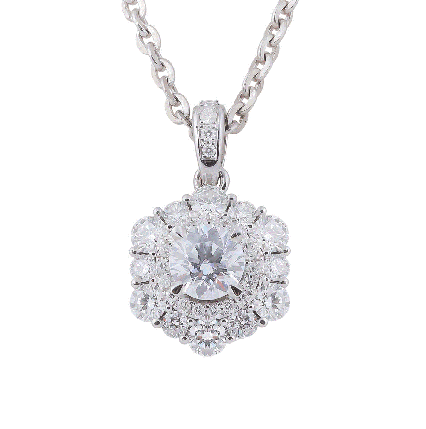 Vỏ Mặt Dây Chuyền Kim Cương P10925 - Hung Phat USA VN