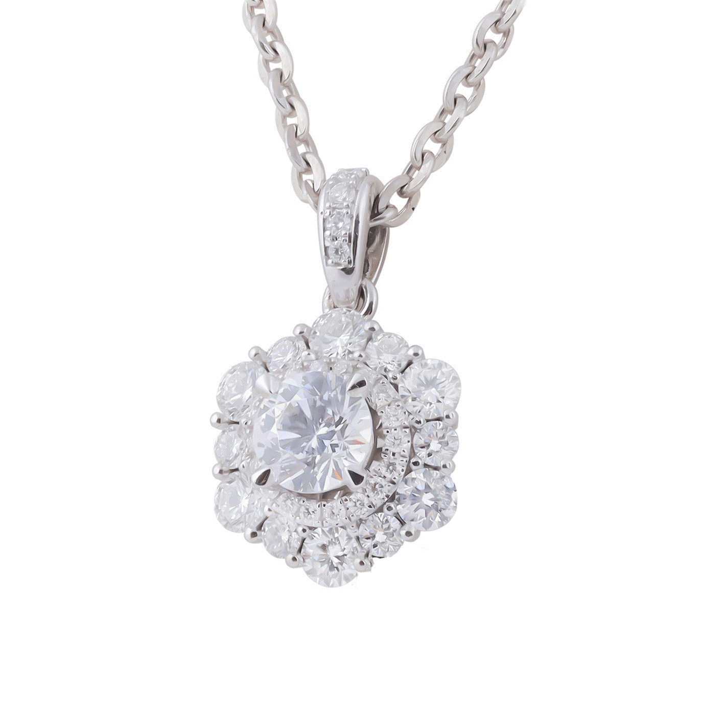 Vỏ Mặt Dây Chuyền Kim Cương P10925 - Hung Phat USA VN