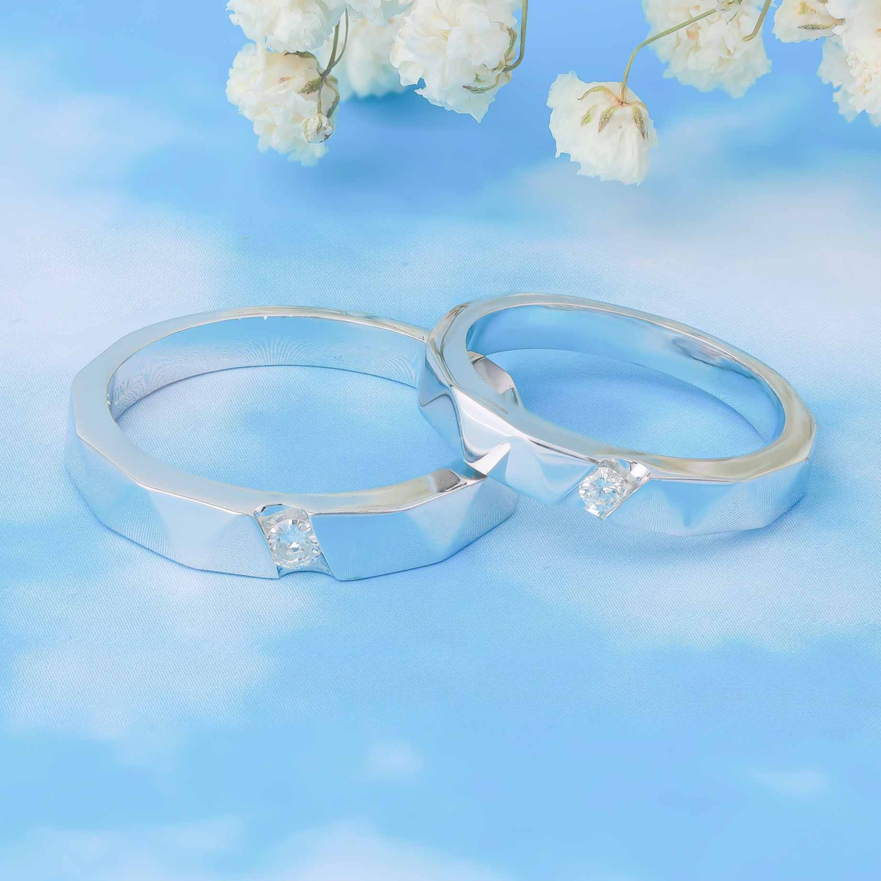 Nhẫn Cưới Kim Cương D10129