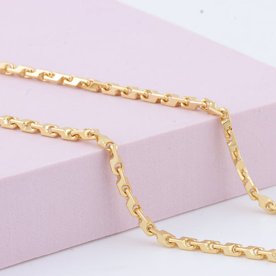 Dây Chuyền Vàng 18K Nam C10061 - Hung Phat USA VN