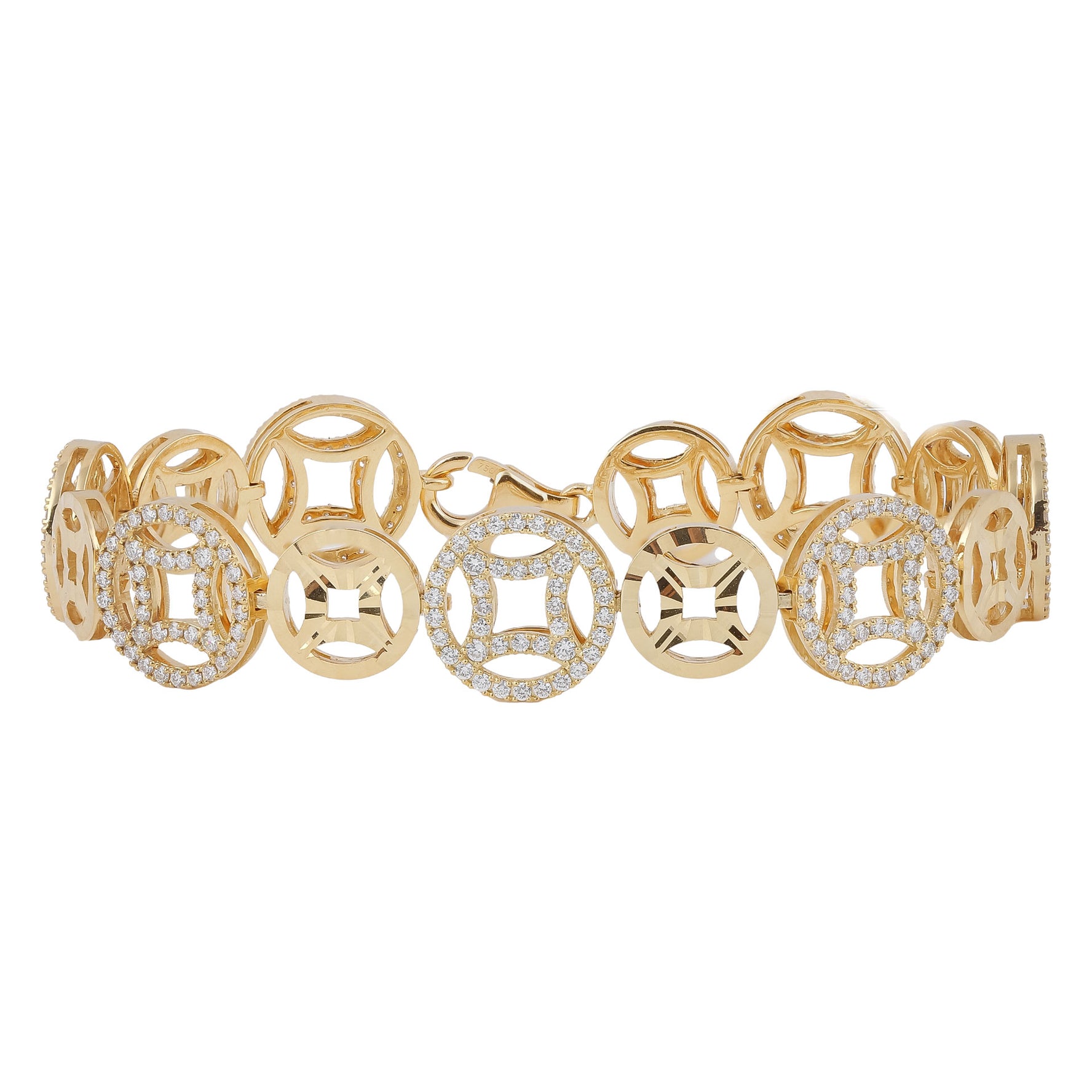 Lắc Tay Kim Cương L10387 - Hung Phat USA VN