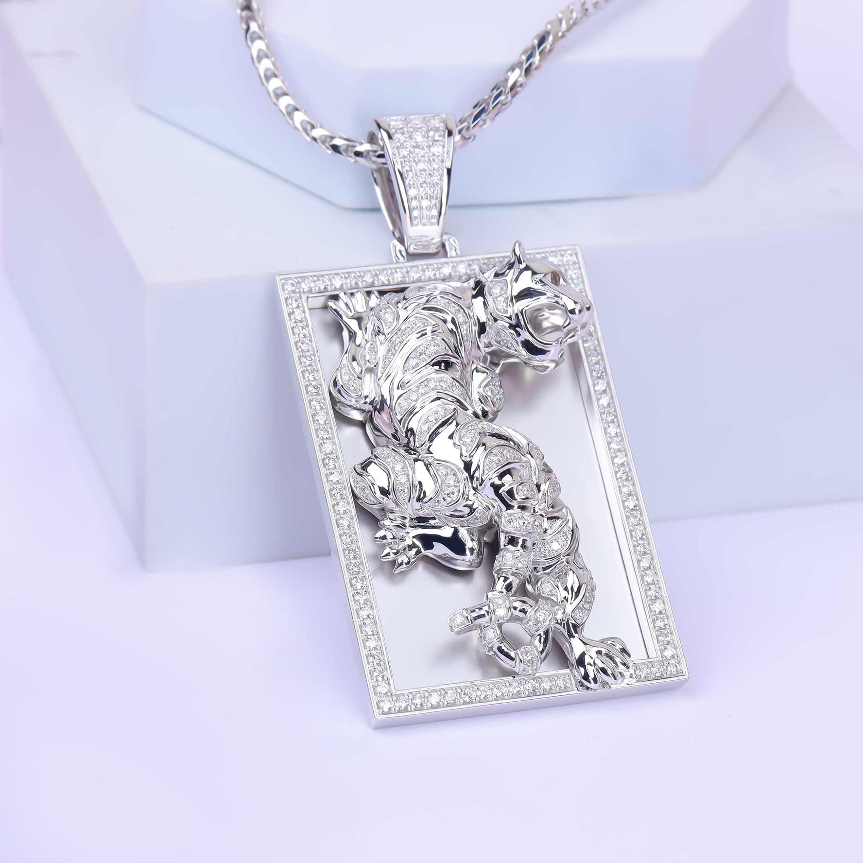 Mặt Dây Kim Cương Nam P10887