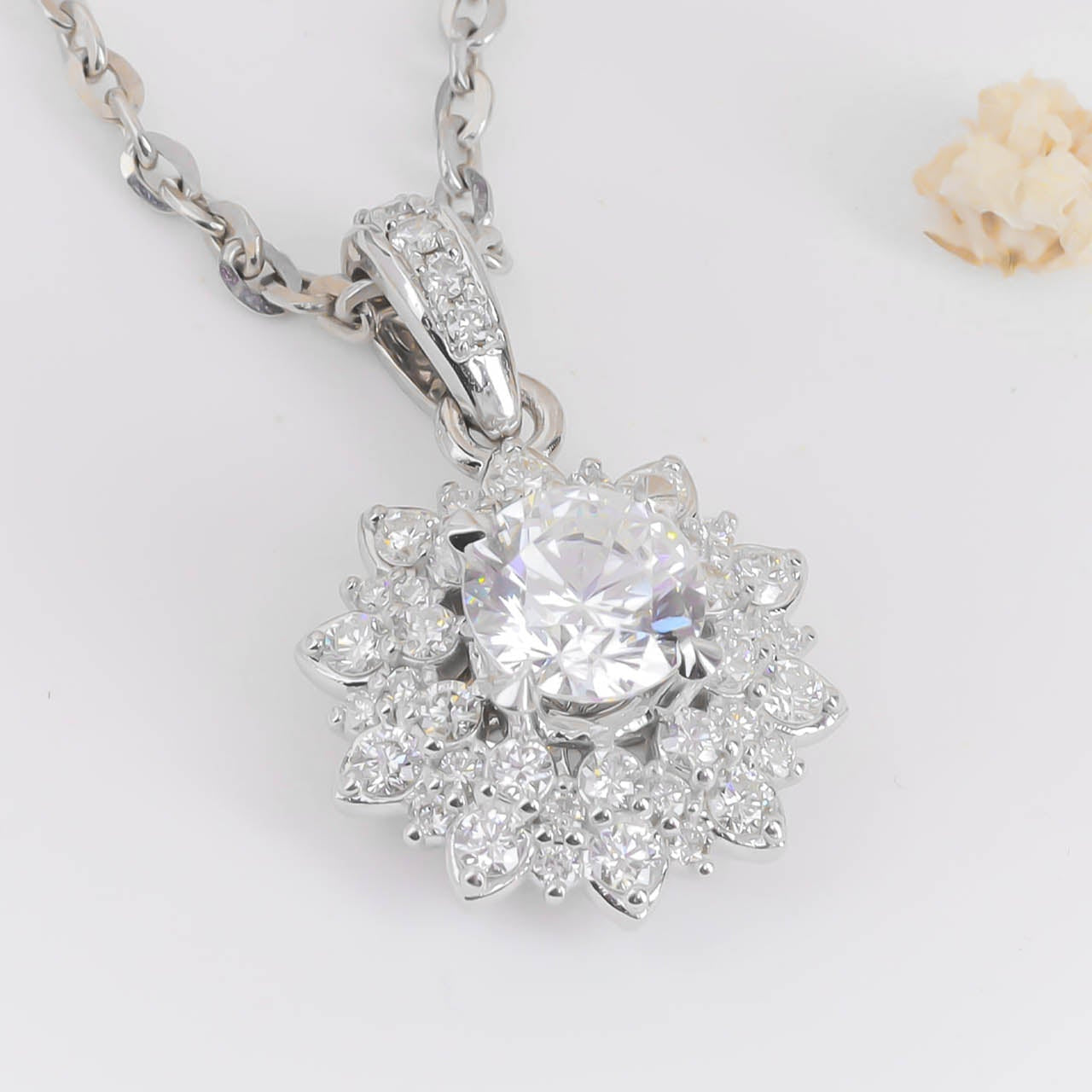 Vỏ Mặt Dây Chuyền Kim Cương P10921 - Hung Phat USA VN