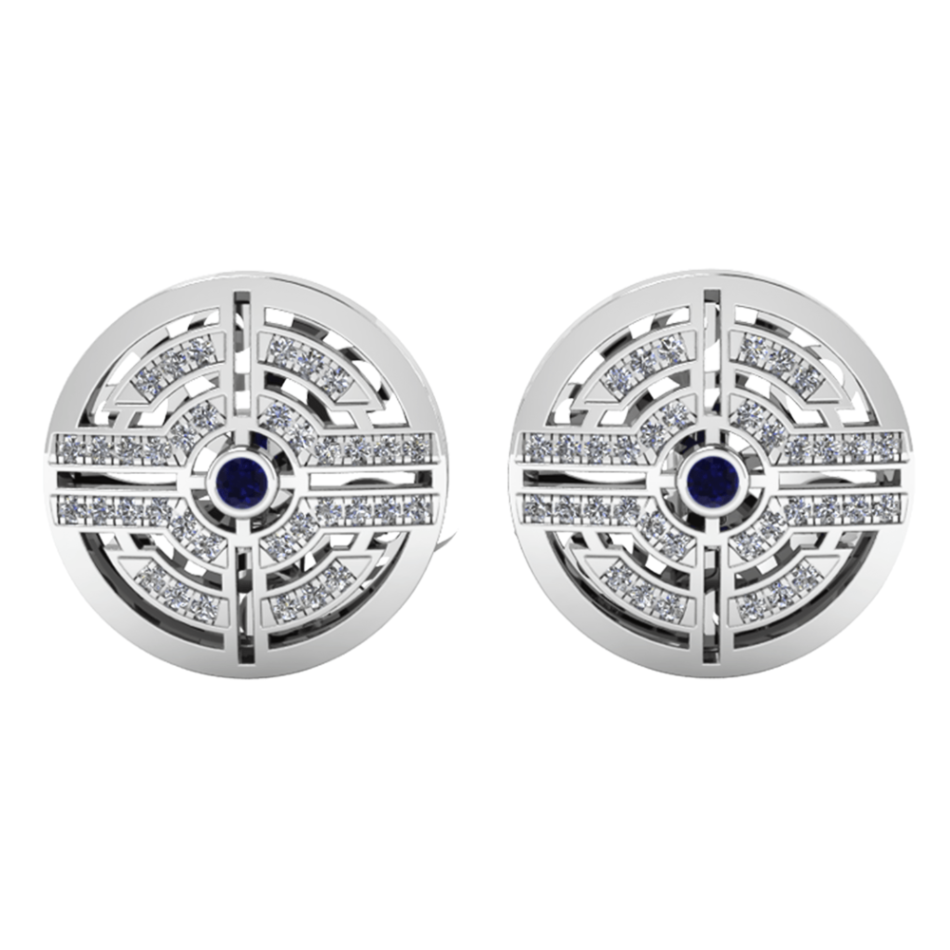 Khuy Măng Sét Kim Cương K10003 - Hung Phat USA VN