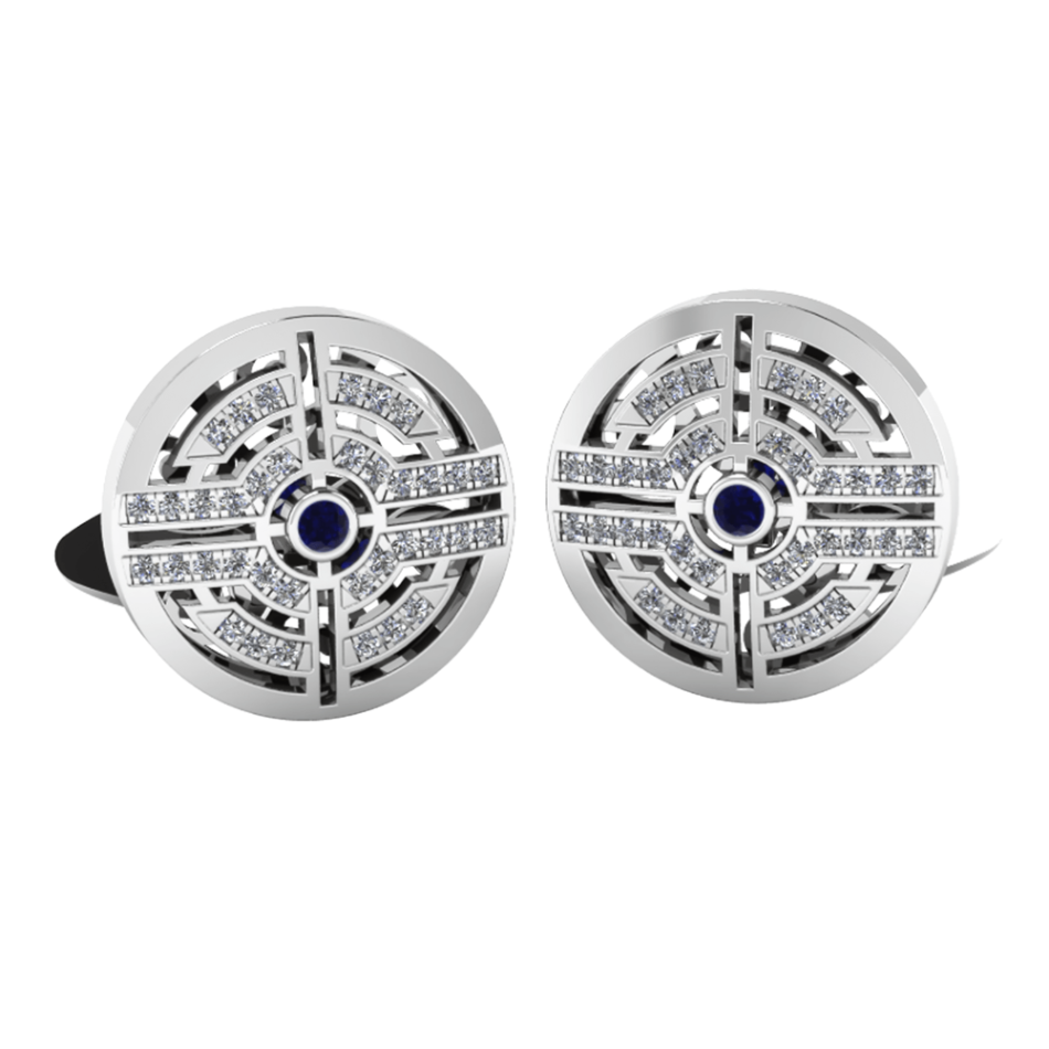 Khuy Măng Sét Kim Cương K10003 - Hung Phat USA VN