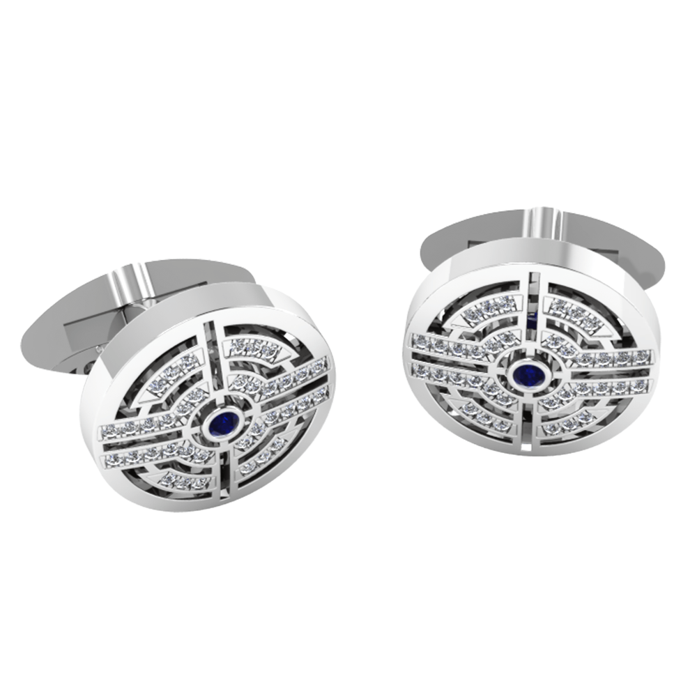 Khuy Măng Sét Kim Cương K10003 - Hung Phat USA VN