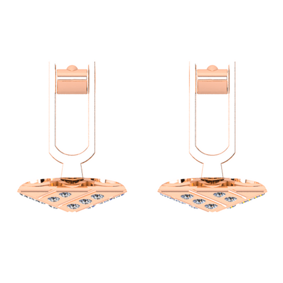 Khuy Măng Sét Kim Cương K10005 - Hung Phat USA VN