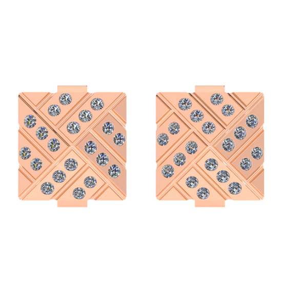 Khuy Măng Sét Kim Cương K10005 - Hung Phat USA VN