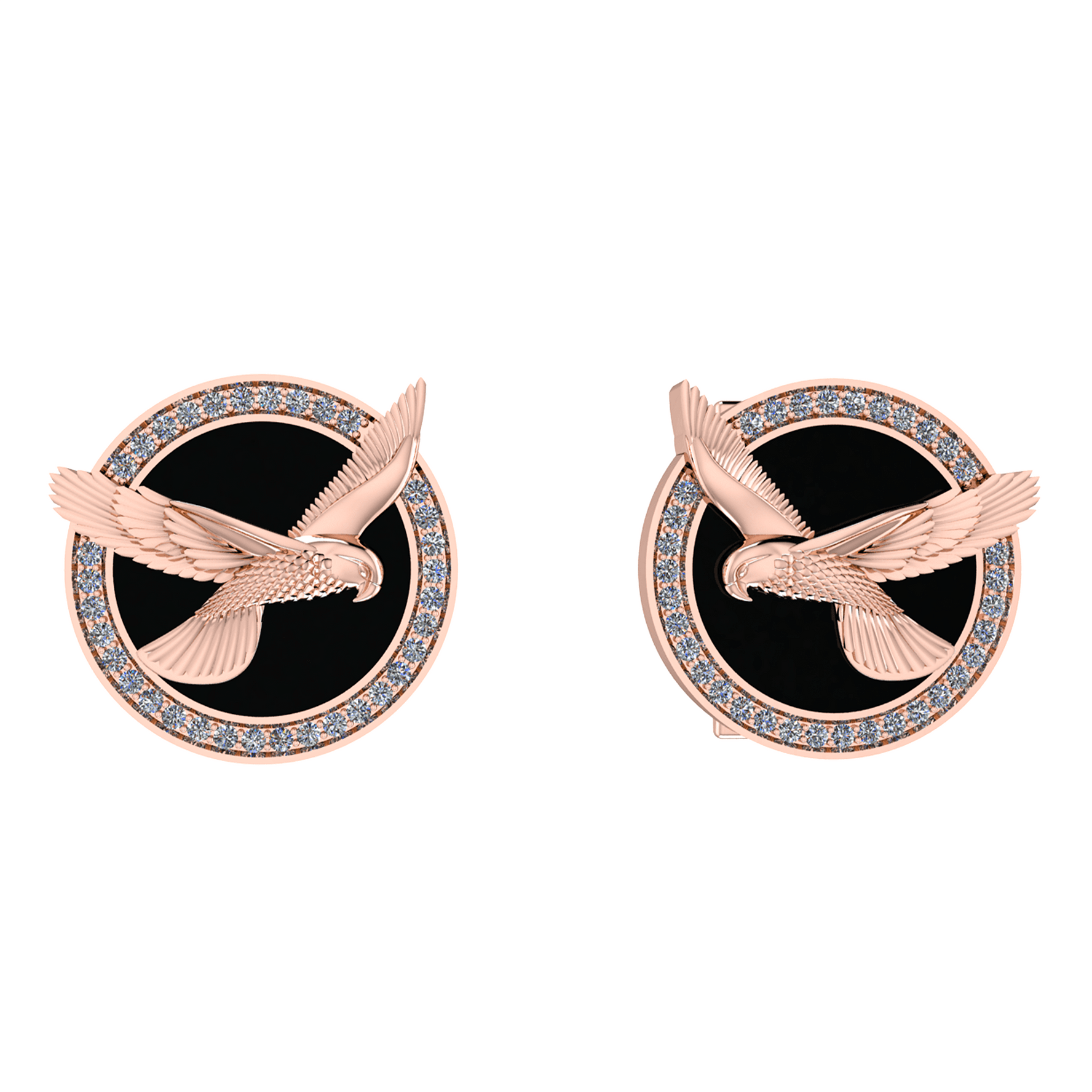 Khuy Măng Sét Kim Cương K10006 - Hung Phat USA VN