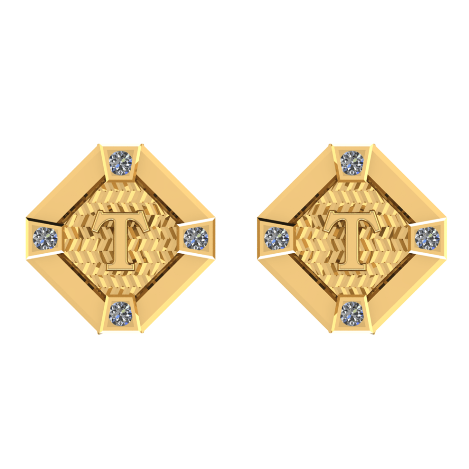 Khuy Măng Sét Kim Cương K10008 - Hung Phat USA VN