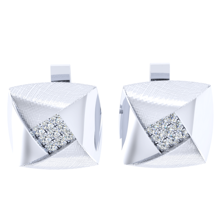 Khuy Măng Sét Kim Cương K10010 - Hung Phat USA VN