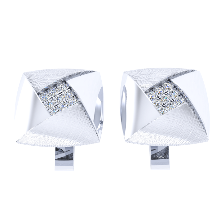 Khuy Măng Sét Kim Cương K10010 - Hung Phat USA VN