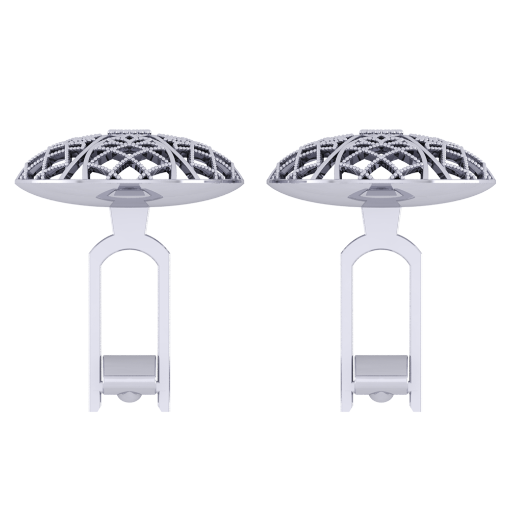 Khuy Măng Sét Kim Cương K10013 - Hung Phat USA VN