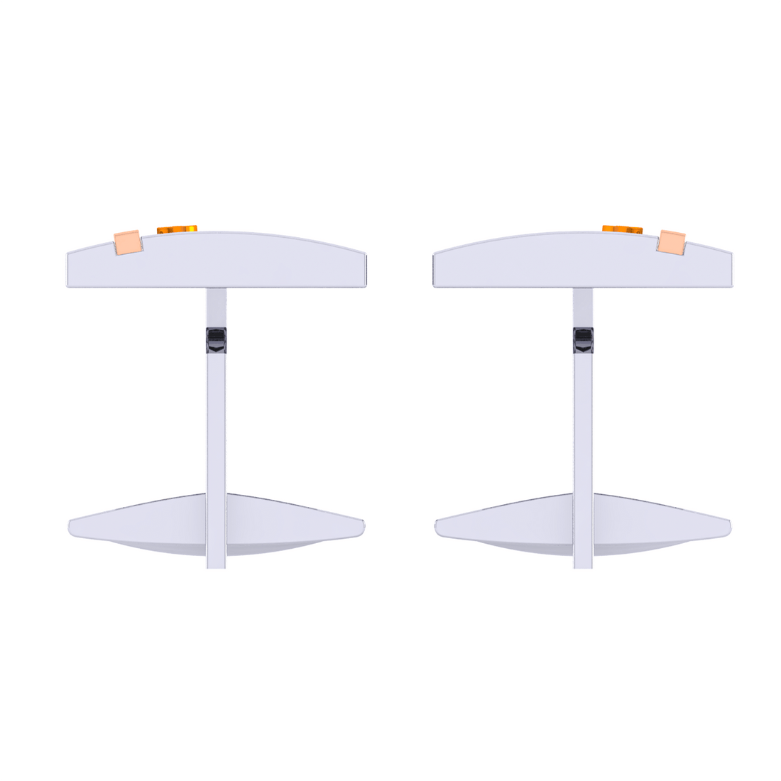 Khuy Măng Sét Kim Cương K10015 - Hung Phat USA VN