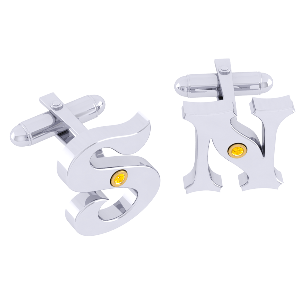 Khuy Măng Sét Kim Cương K10016 - Hung Phat USA VN