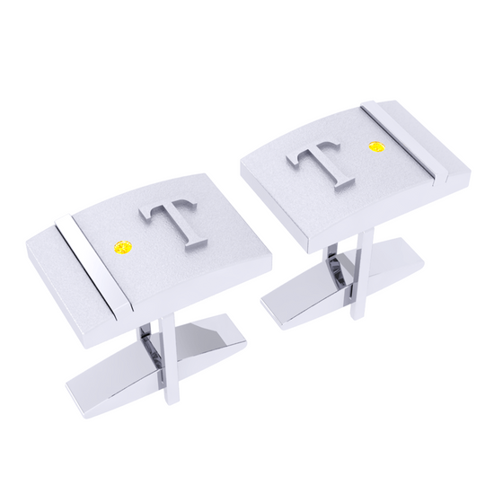 Khuy Măng Sét Kim Cương K10023 - Hung Phat USA VN