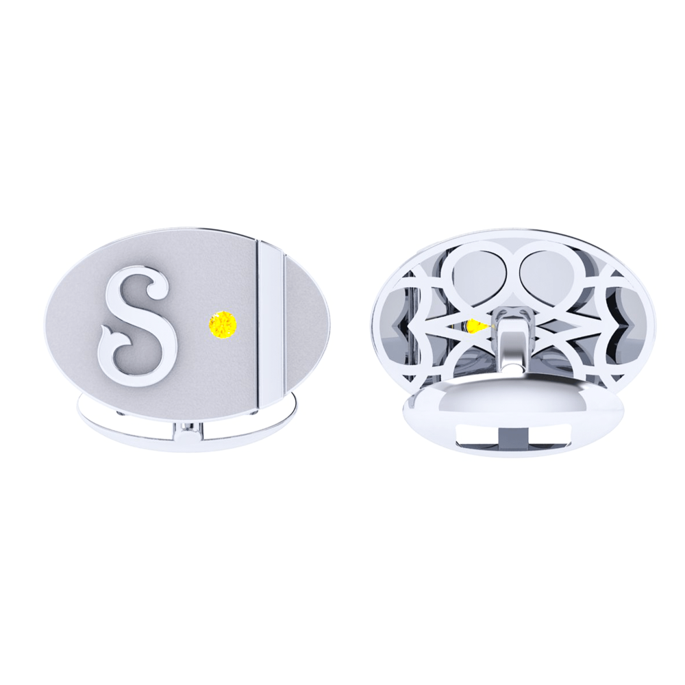 Khuy Măng Sét Kim Cương K10030 - Hung Phat USA VN