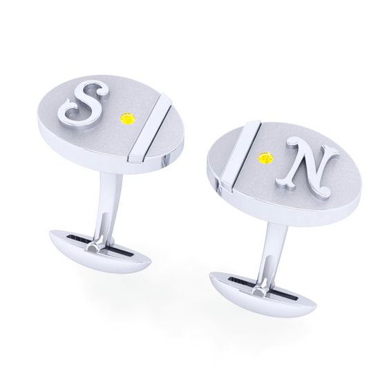 Khuy Măng Sét Kim Cương K10030 - Hung Phat USA VN