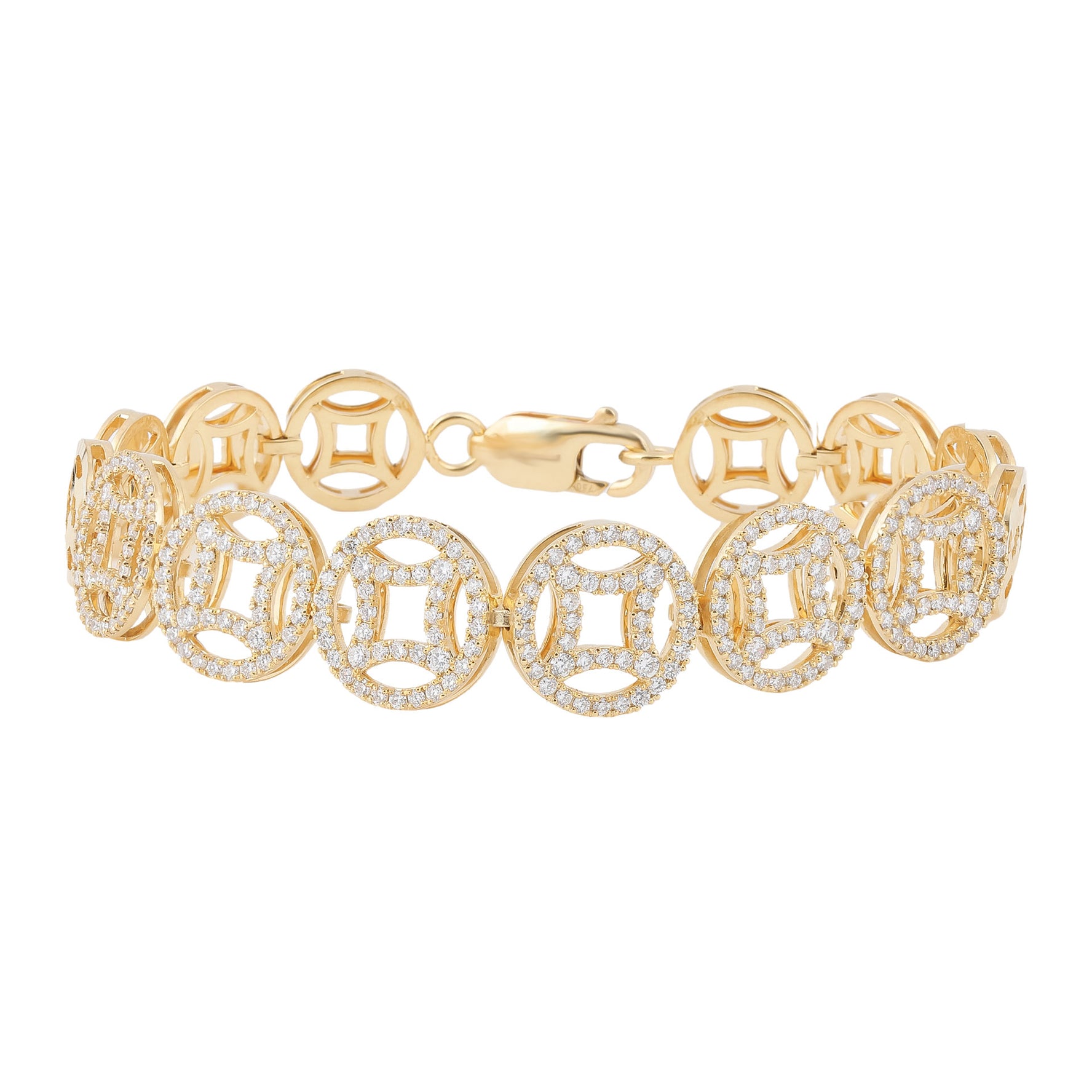 Lắc Tay Kim Cương L10386 - Hung Phat USA VN