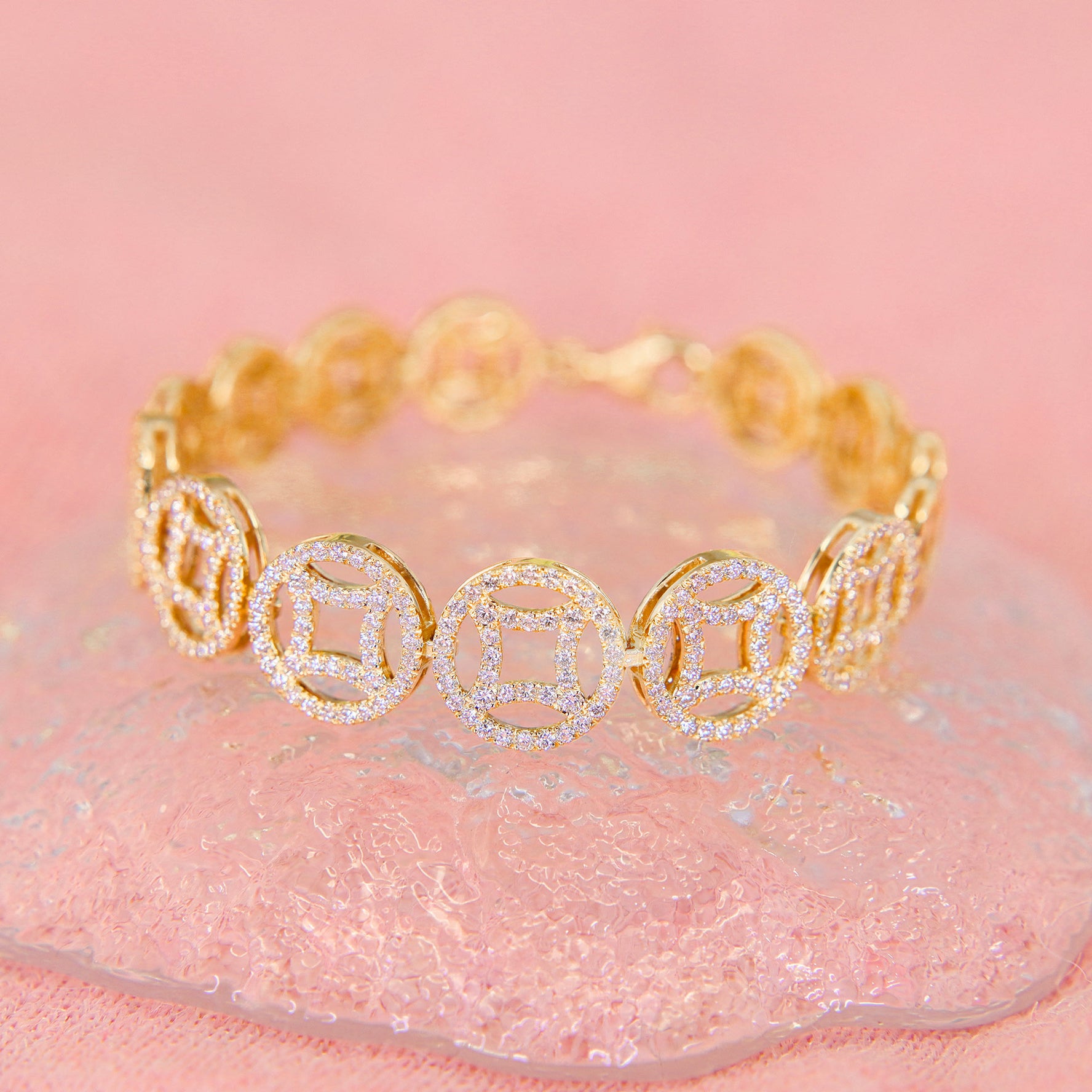 Lắc Tay Kim Cương L10386 - Hung Phat USA VN