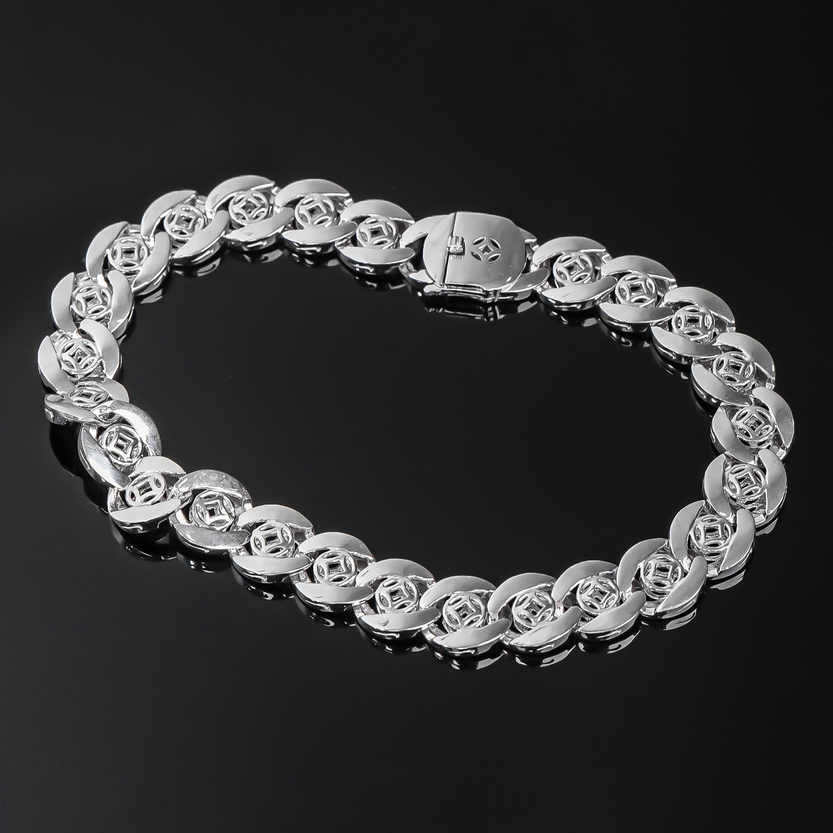 Lắc Tay Vàng 18K Nam L10439 - Hung Phat USA VN