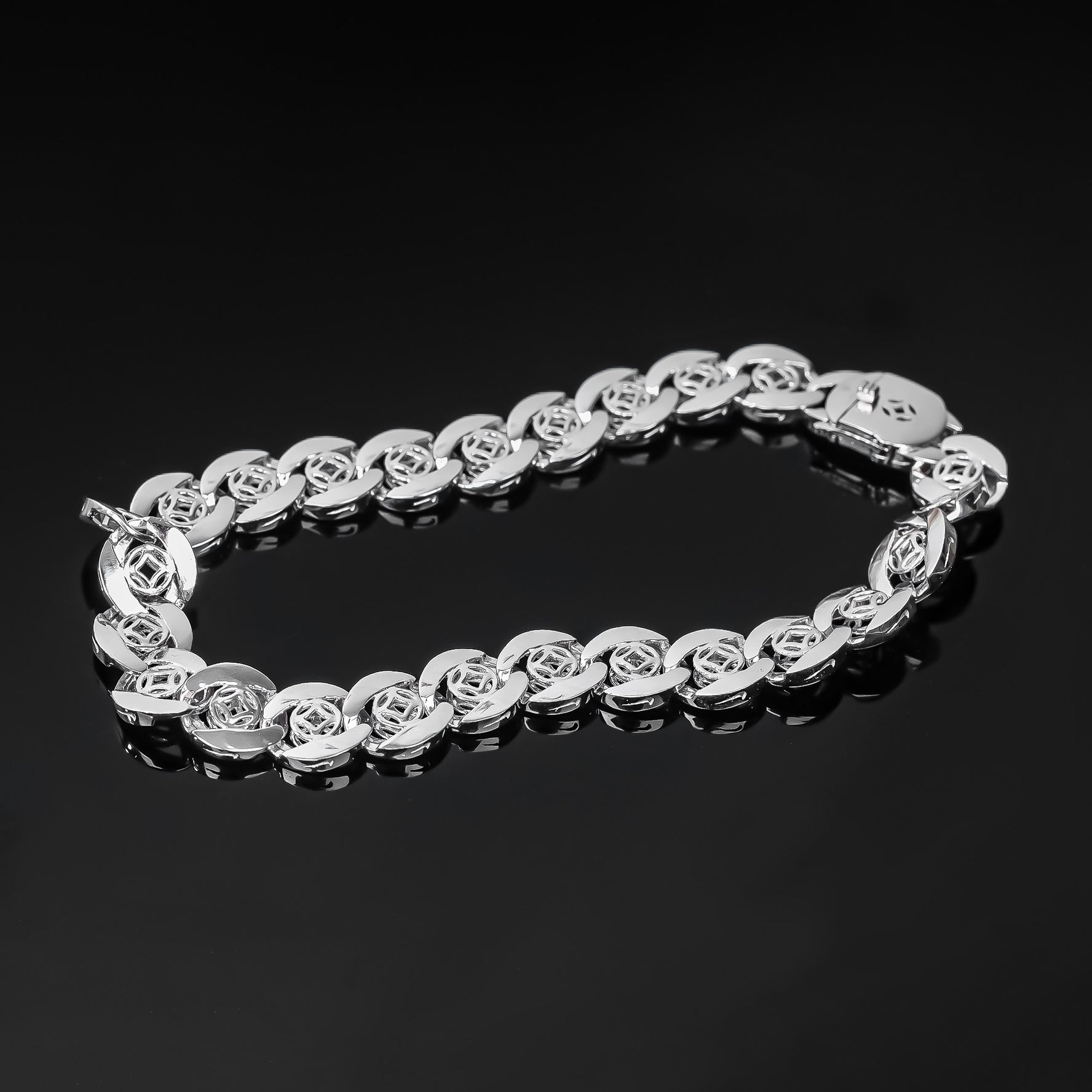 Lắc Tay Vàng 18K Nam L10439 - Hung Phat USA VN