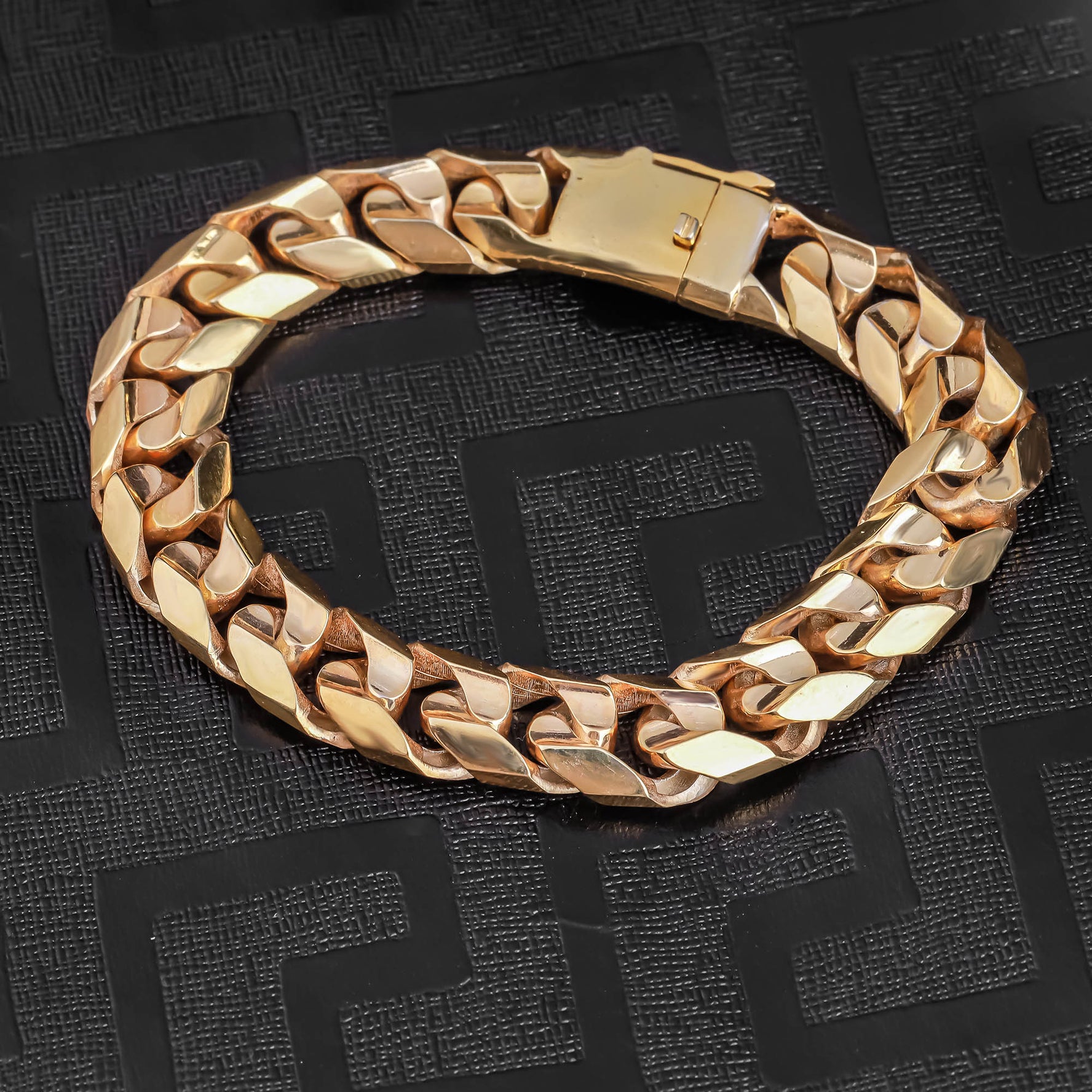 Lắc Tay Vàng 18K Nam L10445 - Hung Phat USA VN