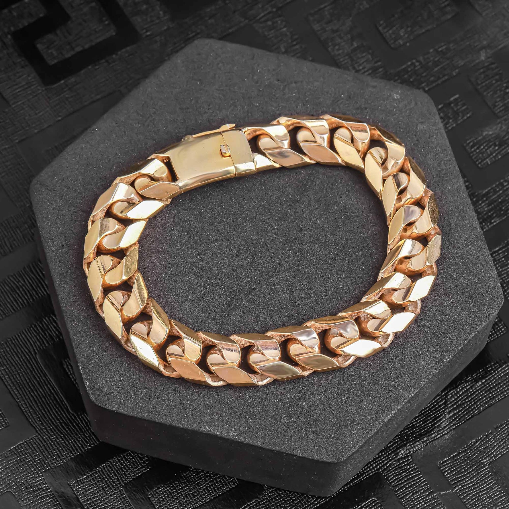 Lắc Tay Vàng 18K Nam L10445 - Hung Phat USA VN