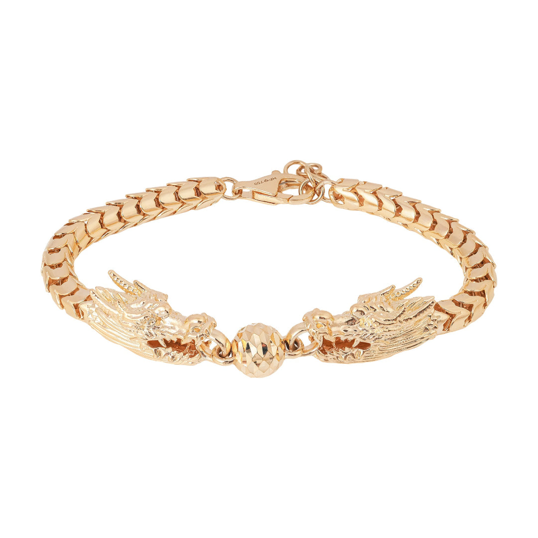 Lắc Tay Vàng 18K Nam L10462 - Hung Phat USA VN