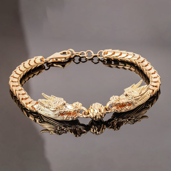 Lắc Tay Vàng 18K Nam L10462 - Hung Phat USA VN