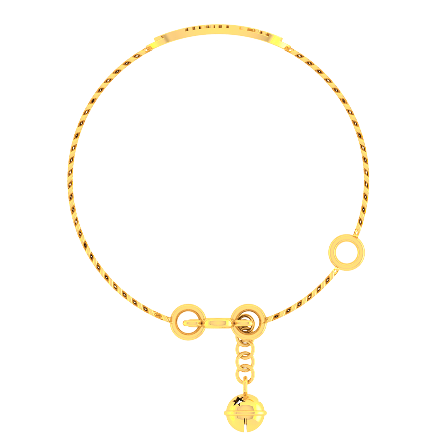 Lắc Tay Vàng 24K L10255 - Hung Phat USA VN