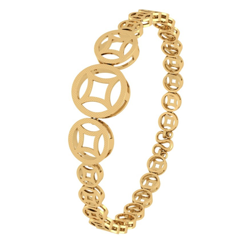 Lắc Tay Vàng 24K L10270 - Hung Phat USA VN