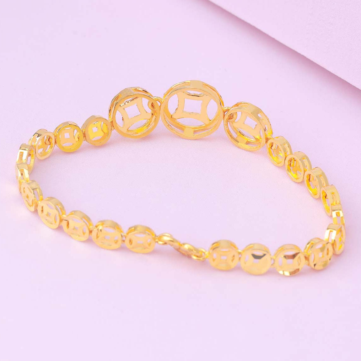 Lắc Tay Vàng 24K L10270 - Hung Phat USA VN