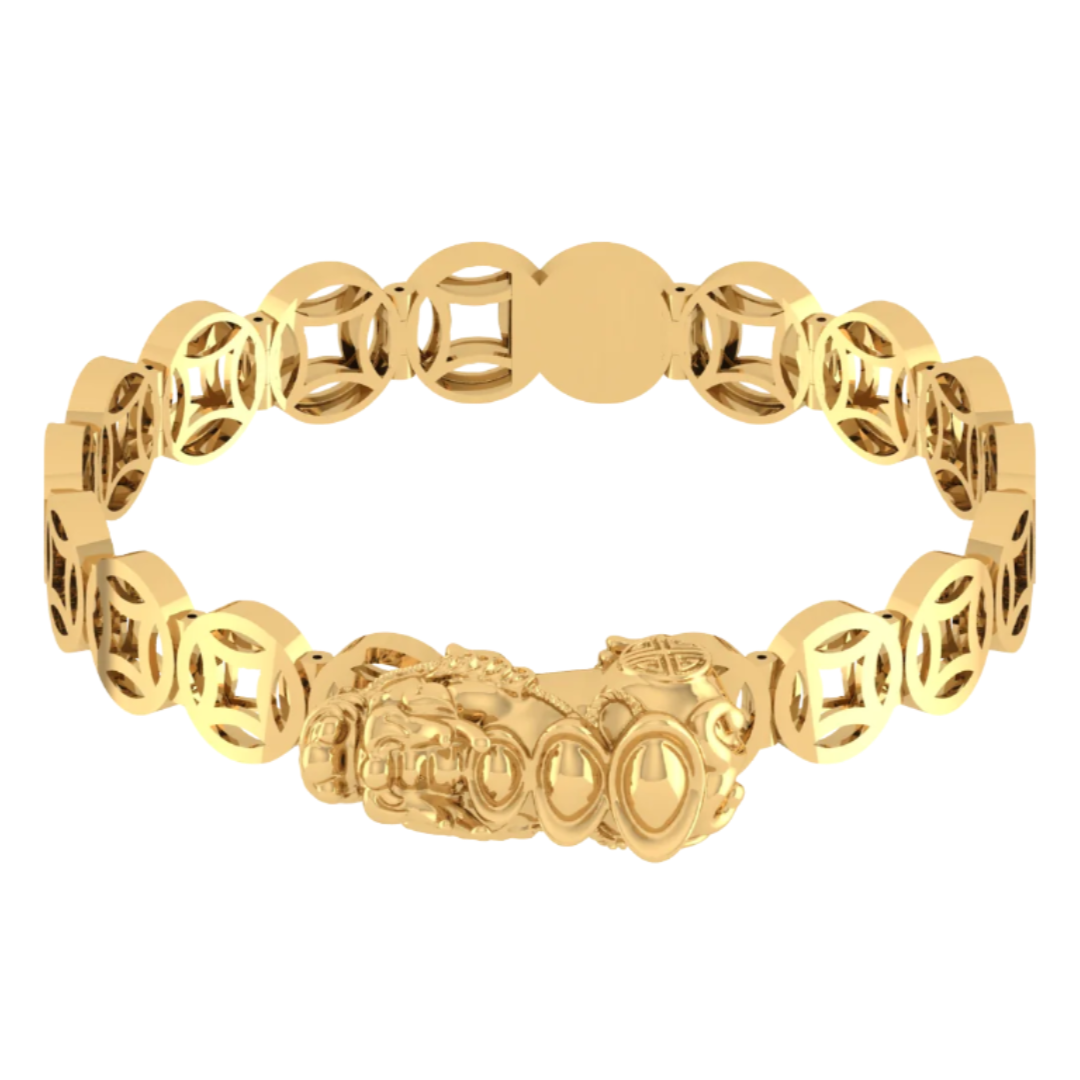 Lắc Tay Vàng 18K L10480 - Hung Phat USA VN