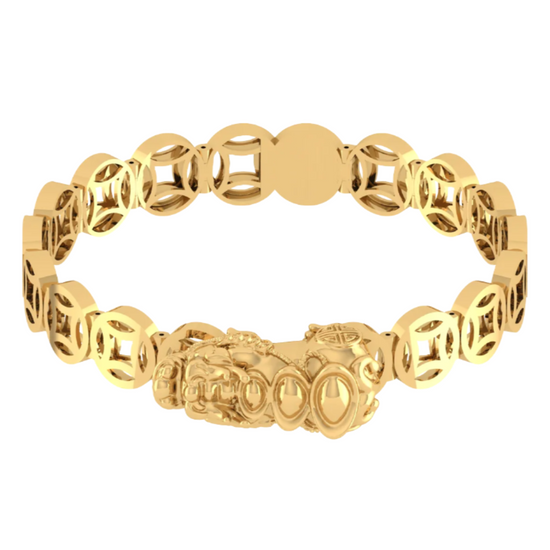 Lắc Tay Vàng 18K L10480 - Hung Phat USA VN