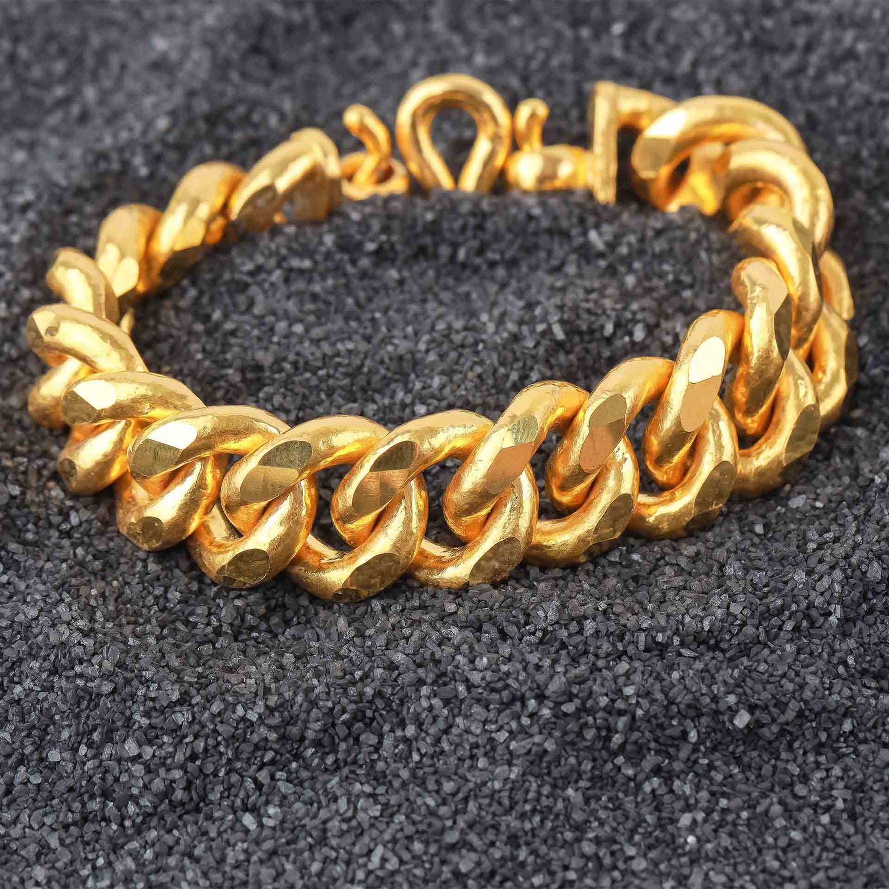 Lắc Tay Vàng 24K Nam L10254 - Hung Phat USA VN