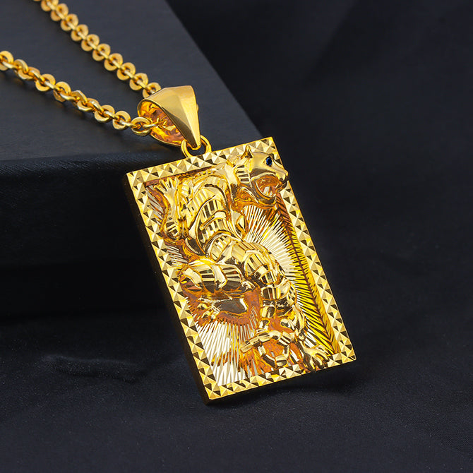 Mặt Dây Vàng 18K Nam P10838