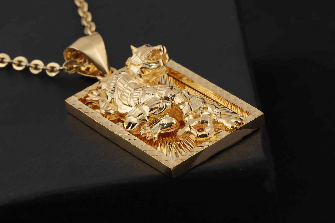 Mặt Dây Vàng 18K Nam P10838