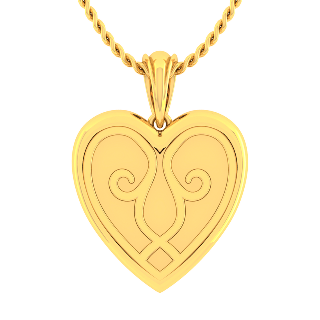 Mặt Dây Chuyền Vàng 18K P10638 - Hung Phat USA VN