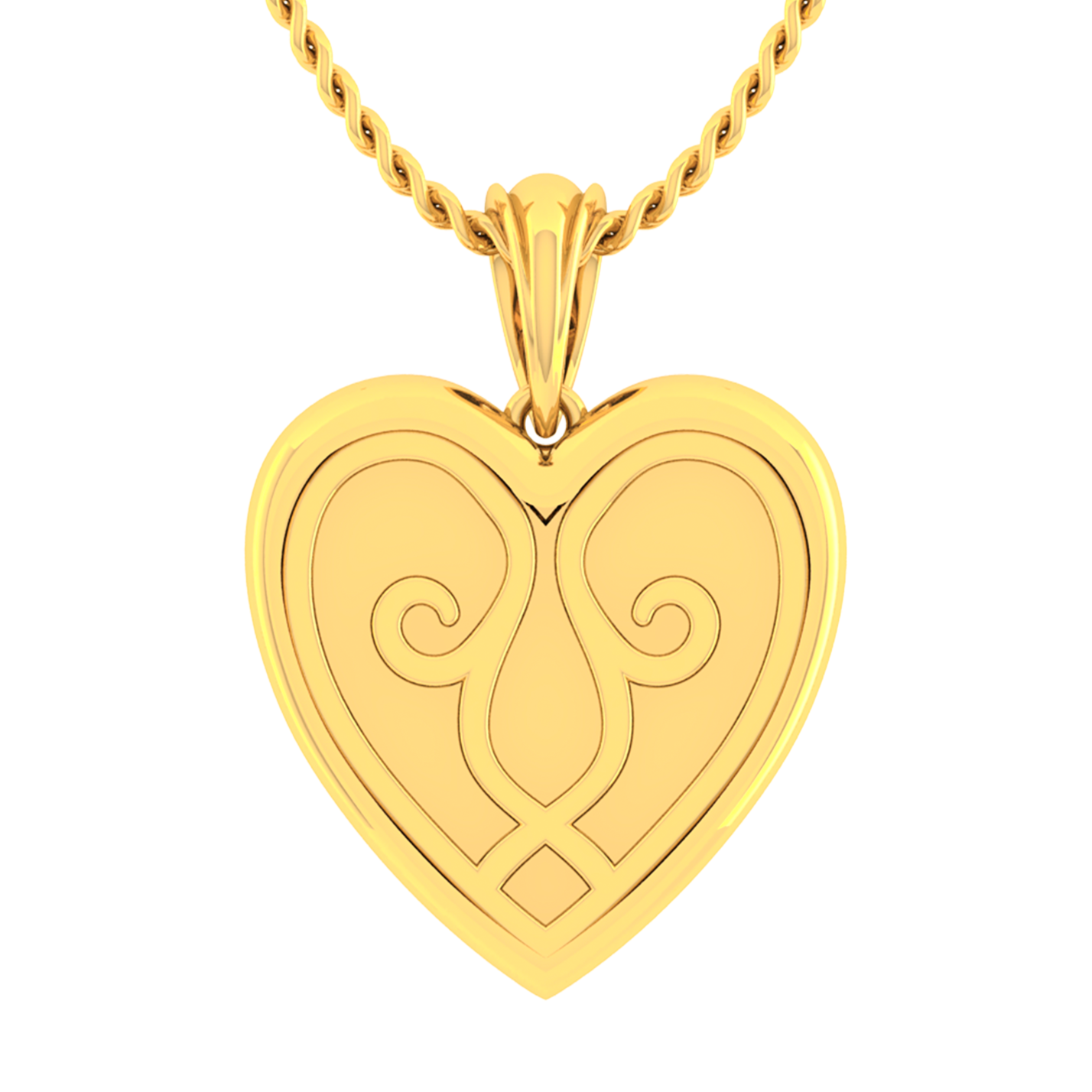 Mặt Dây Chuyền Vàng 18K P10638 - Hung Phat USA VN