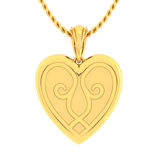 Mặt Dây Chuyền Vàng 18K P10638 - Hung Phat USA VN