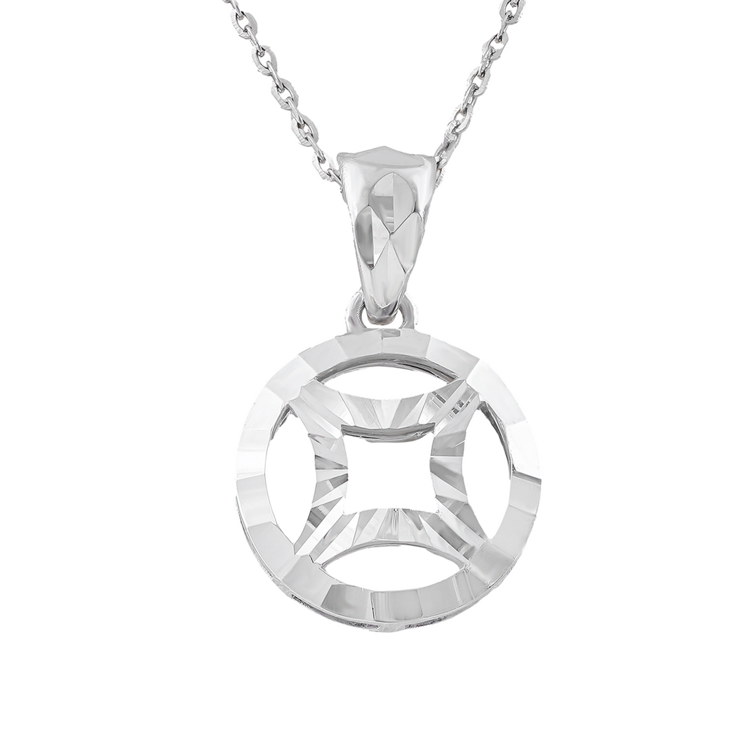 Mặt Dây Chuyền Vàng 18K P10815 - Hung Phat USA VN
