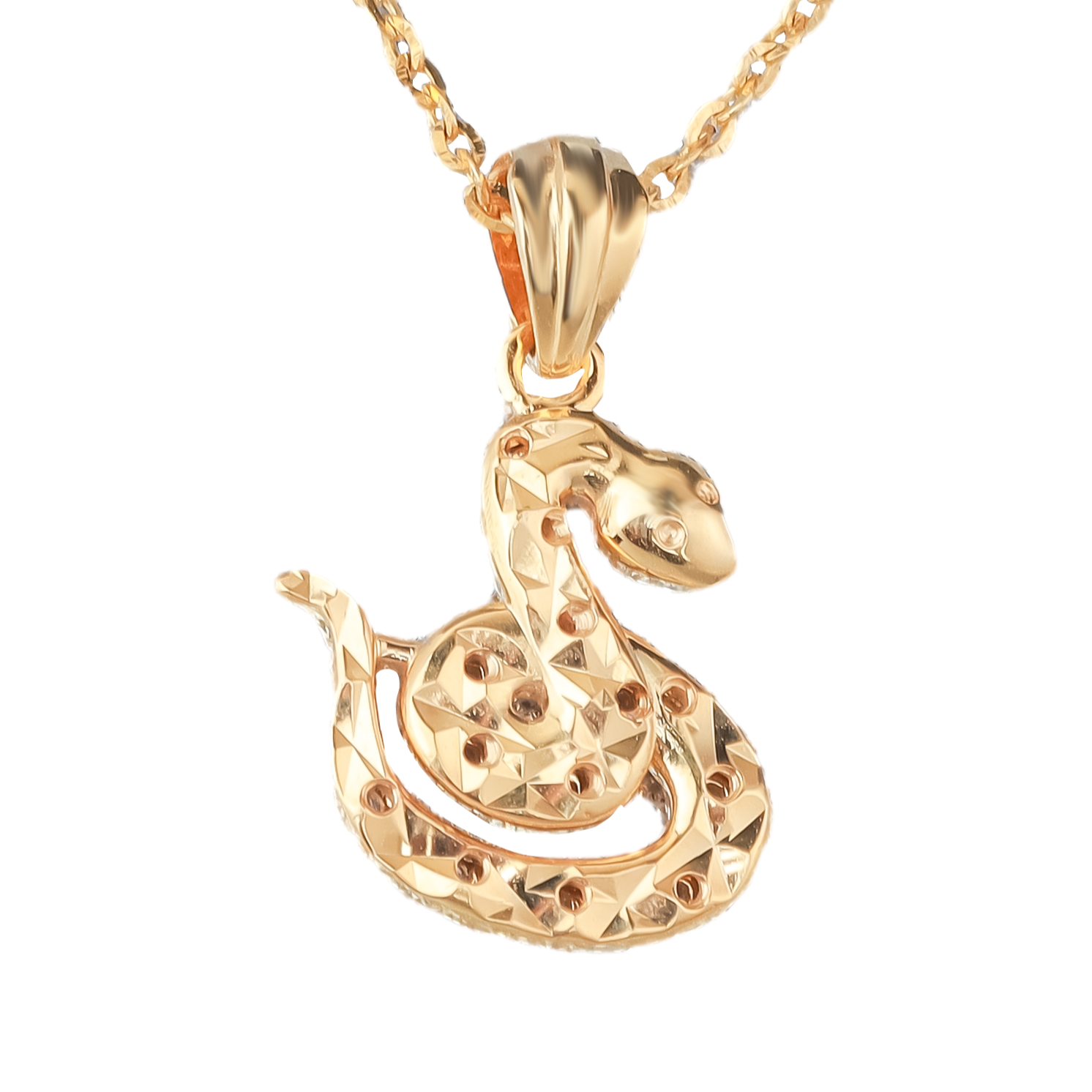 Mặt Dây Chuyền Vàng 18K P10896 - Hung Phat USA VN